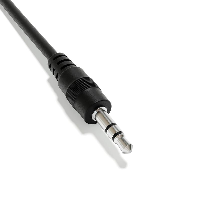 ExcelValley Female DIN MIDI Adapter Breakout Conversion Cable - Mini/Micro Jack [Straight | B-3.5mm] - Image 4