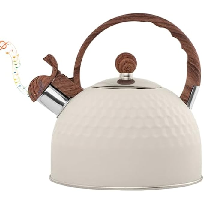 ELEPHANTBOAT 25L Whistling Tea Kettle For Stovetop Gas Induction - Image 1