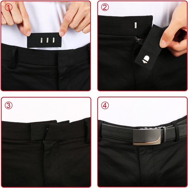 TOODOO TOODOO 10 Pieces Pants Waist Extenders with Metal Hook for Pants Jeans Trousers and Skirt for Pregnancy Maternity Women Men Jeans Favors  - Image 5