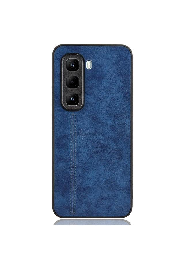 زبون جراب لهاتف Infinix Hot 50 Pro+ 4G جراب هاتف بنمط بقرة وحقيبة بطاقات خياطة - Image 4