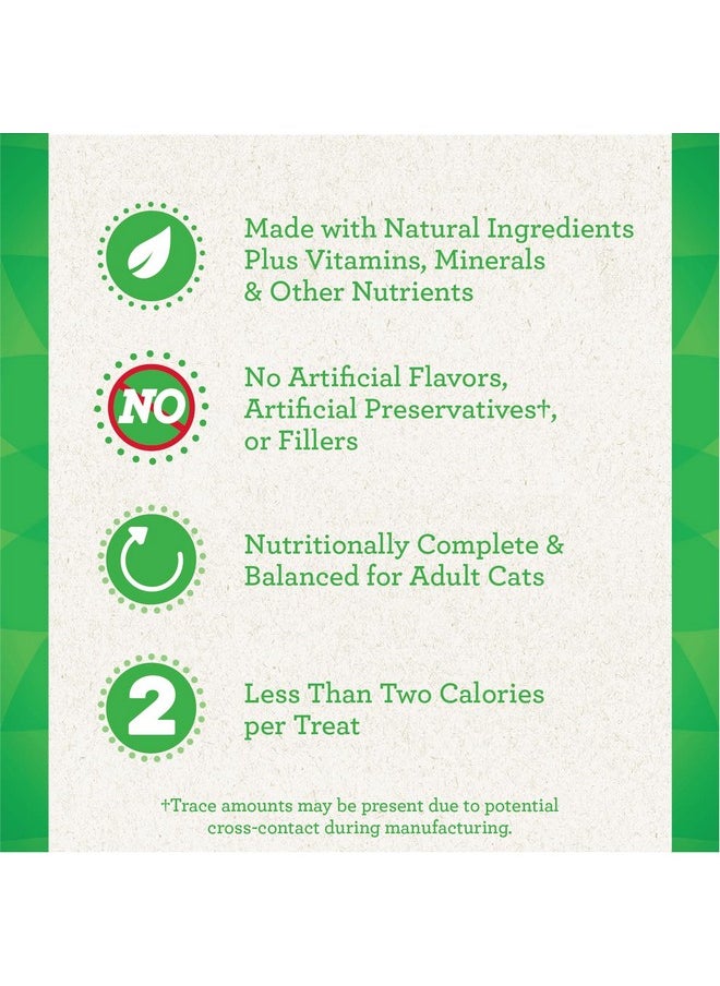 Greenies Greenies Feline Smartbites Healthy Indoor Natural Treats for Cats, Chicken Flavor, 2.1 oz. Pouch  - Image 2