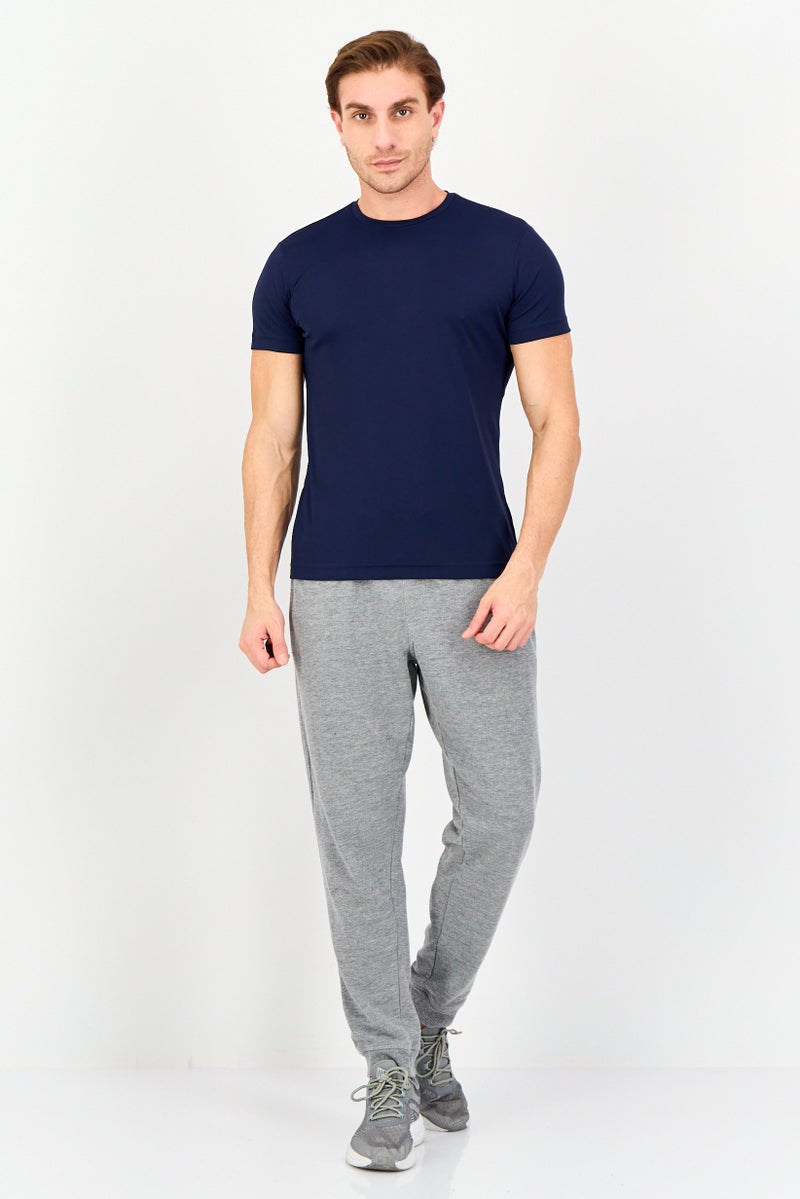 PUMA Men Sportswear Fit Short Sleeve Outdoor T-Shirt, Navy - Image 4