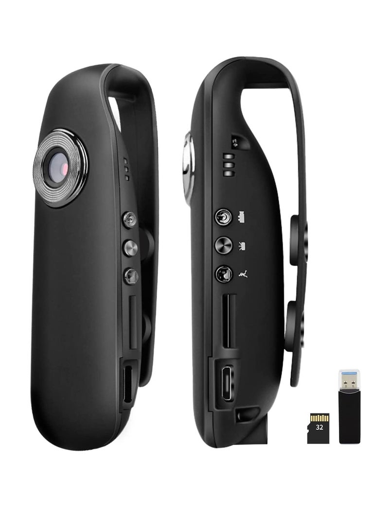 AROAQ Police Body Camera Lightweight and Portable, Spy Camera with Video Wearable, 1080P Body Wearable Camera, 007  - Image 1