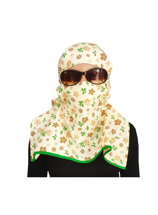 Switchon Cotton Export quality Multi color scarf cum Hijab for 12 yrs and above (Multicolor11) - Image 1