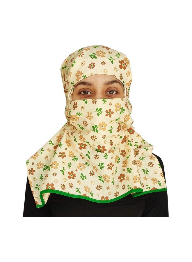 Switchon Cotton Export quality Multi color scarf cum Hijab for 12 yrs and above (Multicolor11) - Image 5