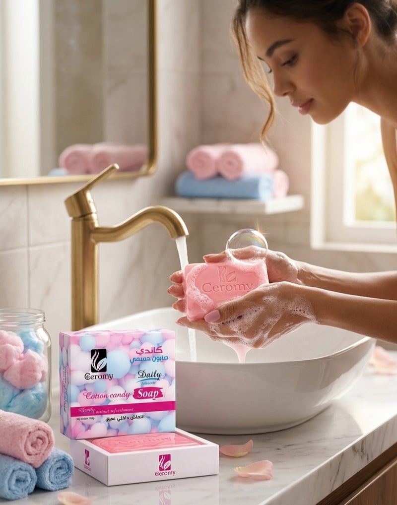 Candy Intimate Daily Soap - Gentle Sensitive Area Cleansing Bar (150g) - Image 3