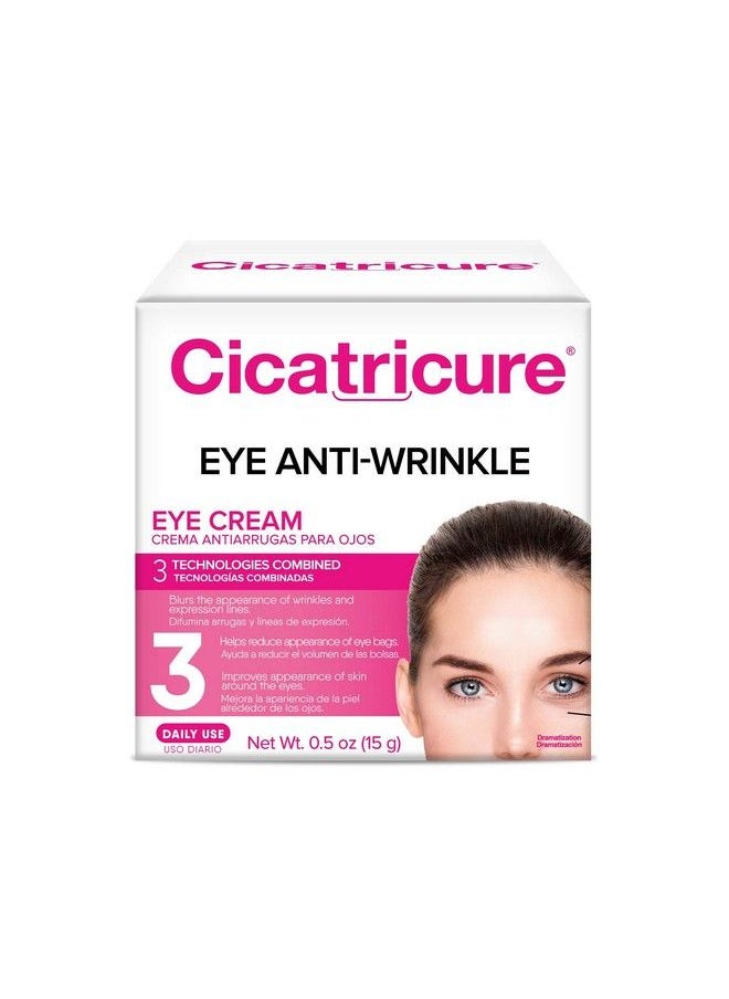 CICATRICURE Eye Antiwrinkle Cream 0.5 Oz Three Pack  - Image 3