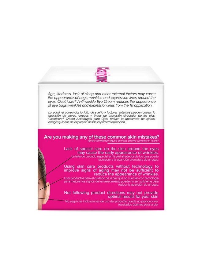 CICATRICURE Eye Antiwrinkle Cream 0.5 Oz Three Pack  - Image 5