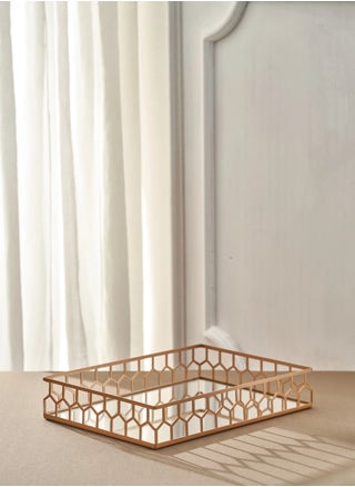 Beehive Gold Rectangular Tray - pzsku/Z3A625A3AB47B8F07FC6BZ/45/_/1734961251/8adb7c37-4e4b-4a38-ba38-f6a005d444ec