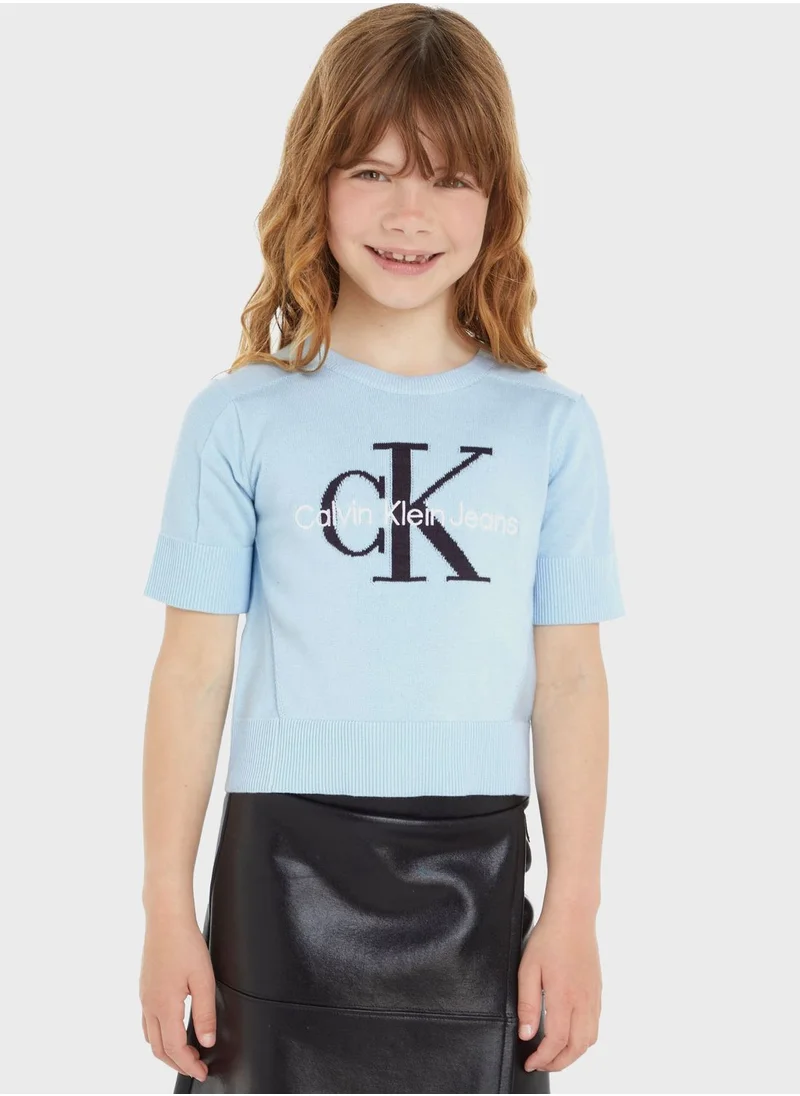 Calvin Klein Jeans Kids Monogram Sweater