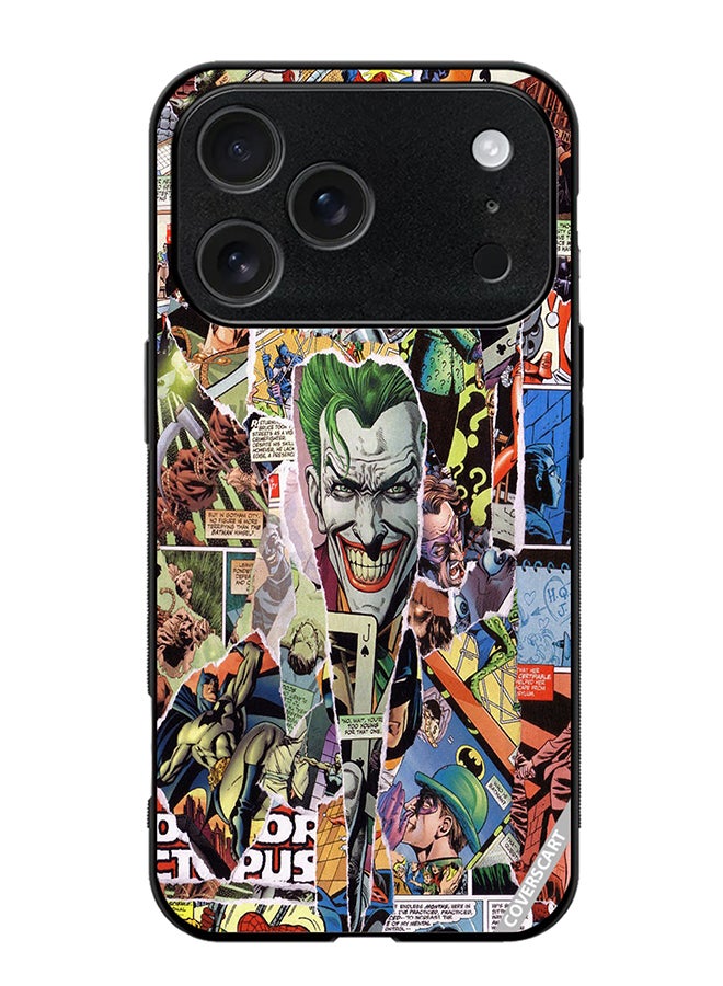 Protective Case Cover For Apple iPhone 17 Pro Max Marvel Collage Design Multicolour