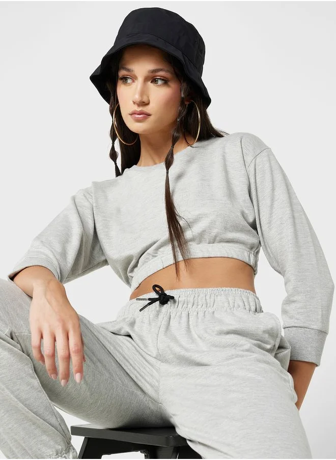 Ginger Crop Top & Jogger Set
