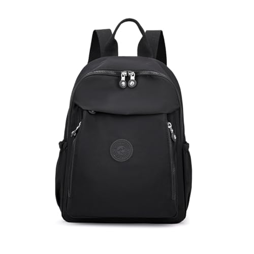 Tanweibago Mini Nylon Women Backpacks,11L Small Ladies backpacks Casual Lightweight Women Shopping Travel Daypack (Z2-Grey) - Image 1