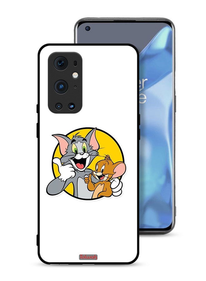 Tolwak OnePlus 9 Pro 5G Protective Case Cover Tom And Jerry - Image 1