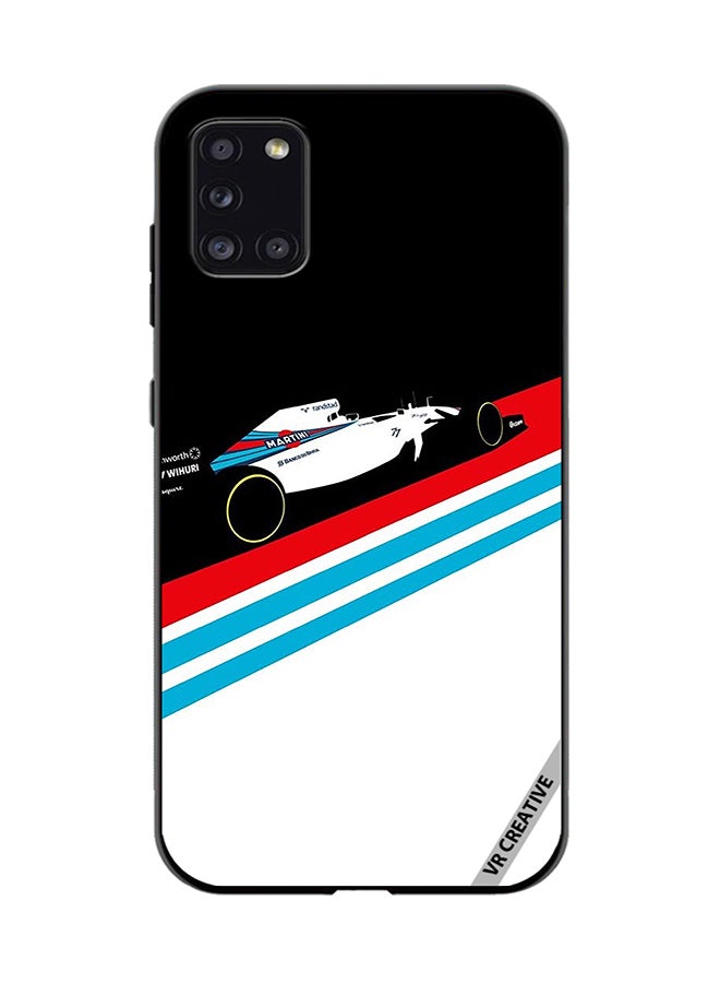 VR CREATIVE Protective Case Cover For Samsung Galaxy A31 Martini Formula 1 Design Multicolour - Image 1