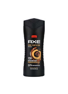 Axe Dark Temptation Body Wash Dark Chocolate 16 fl oz 473 ml  - Image 1