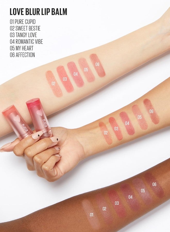 كاجا مرطب شفاه كاجا لوف بلور - 05 ماي هارت | مرطب شفاه يومي ناعم ومريح بلمسة نهائية شبه مطفية | زبدة الشيا، زيت الأفوكادو، مستخلص قشر الحمضيات أونشيو، غني بفيتامين هـ | 4 غ / 0.14 أونصة. - Image 5