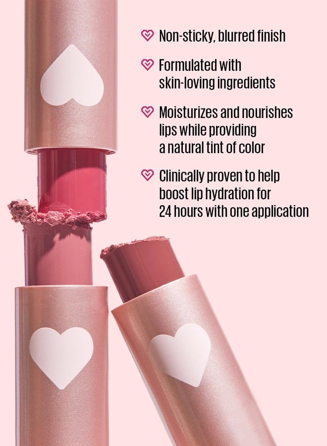 كاجا مرطب شفاه كاجا لوف بلور - 05 ماي هارت | مرطب شفاه يومي ناعم ومريح بلمسة نهائية شبه مطفية | زبدة الشيا، زيت الأفوكادو، مستخلص قشر الحمضيات أونشيو، غني بفيتامين هـ | 4 غ / 0.14 أونصة. - Image 3