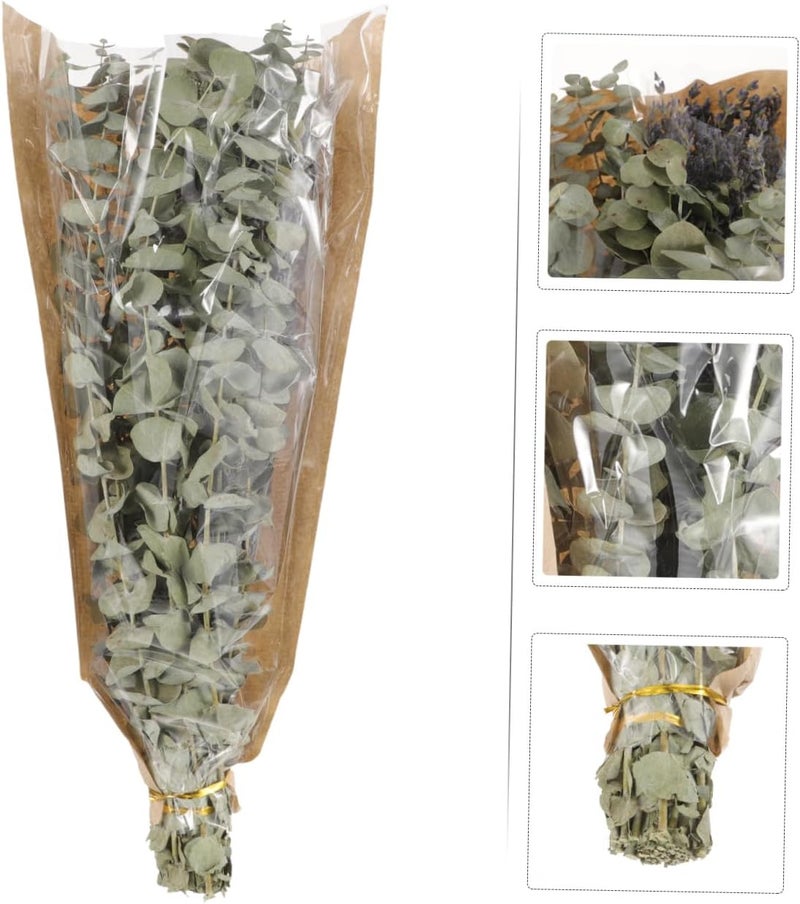 Alipis Dried Lavender and Eucalyptus Stems Bouquet, Natural Preserved Shower Plants Fresh Eucalyptus Leaves and 40g Dried Lavender Bundle for Bathroom Décor and Aromatherapy - Image 5