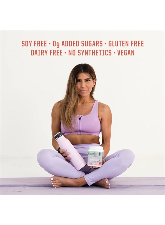 Sunwarrior مسحوق ما قبل التمرين المعتمد على النباتات | مزيج ترطيب | مزيج ماء جوز الهند والفطر خالي من الصويا خالي من السكر خالي من الغلوتين خالي من الألبان خالي من المواد الاصطناعية | موجة البطيخ 30 حصة | طاقة رياضية نشطة - Image 5