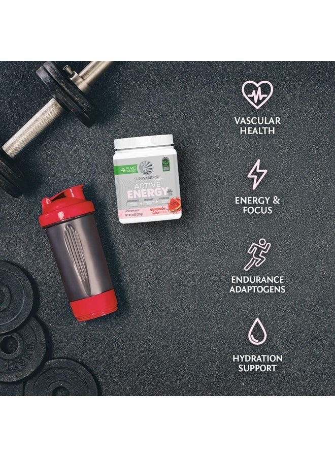 Sunwarrior مسحوق ما قبل التمرين المعتمد على النباتات | مزيج ترطيب | مزيج ماء جوز الهند والفطر خالي من الصويا خالي من السكر خالي من الغلوتين خالي من الألبان خالي من المواد الاصطناعية | موجة البطيخ 30 حصة | طاقة رياضية نشطة - Image 4