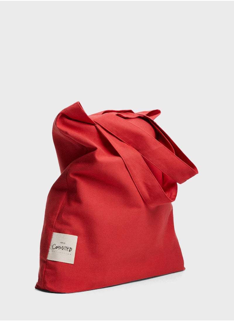 MANGO - Nuova Cotton Shopper Bag - Image 1