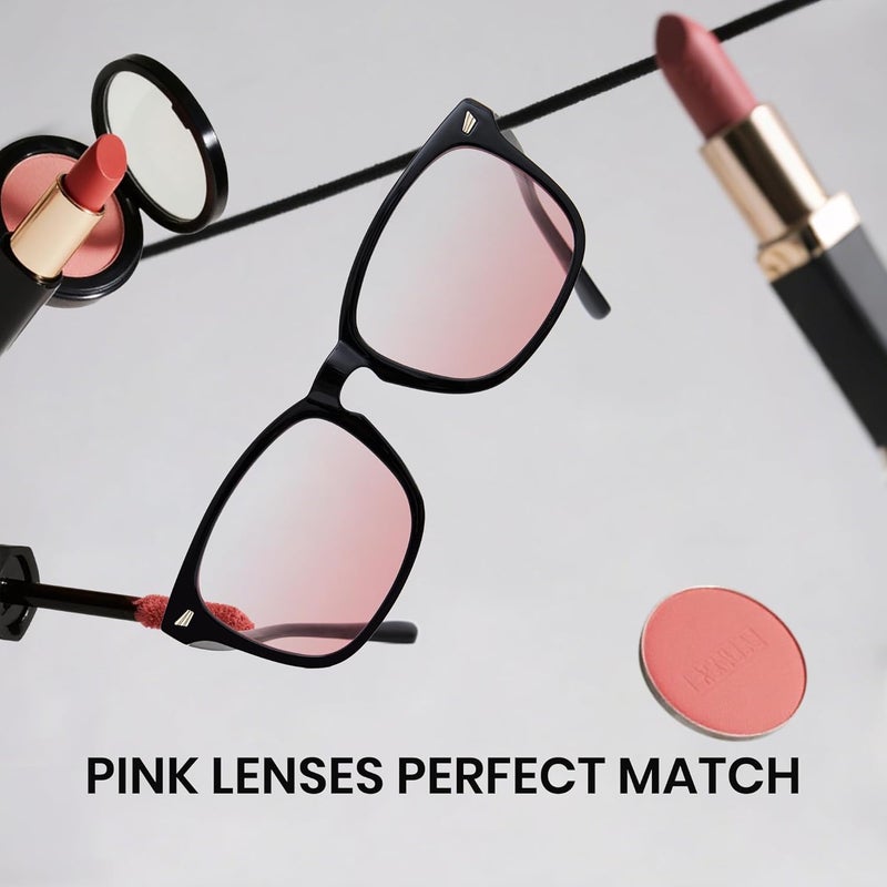 Cyxus Blue Light Glasses for Men Women Reduce Eye Strain UV Blocking for Computer Screen 8082 - Image 4