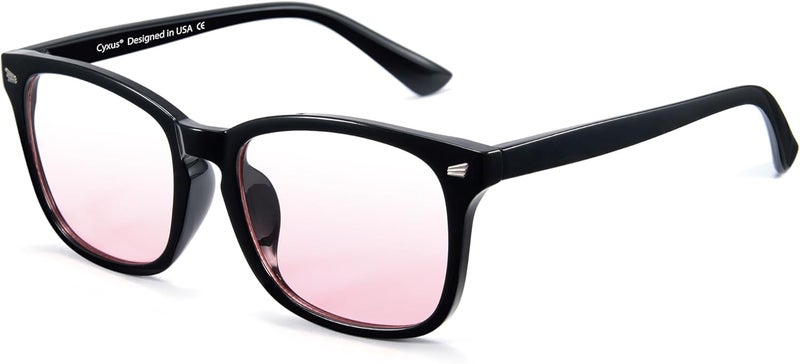 Cyxus Blue Light Glasses for Men Women Reduce Eye Strain UV Blocking for Computer Screen 8082 - Image 1