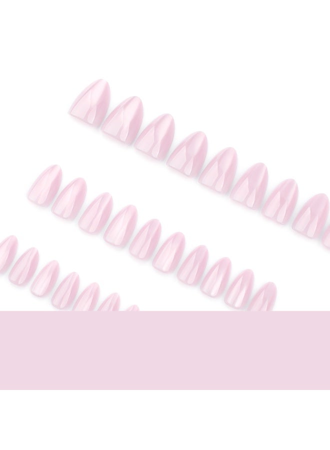 Remy Belle 30 Pcs Press on Nails includes Glue, Nail File, Cuticle Pusher - Image 4