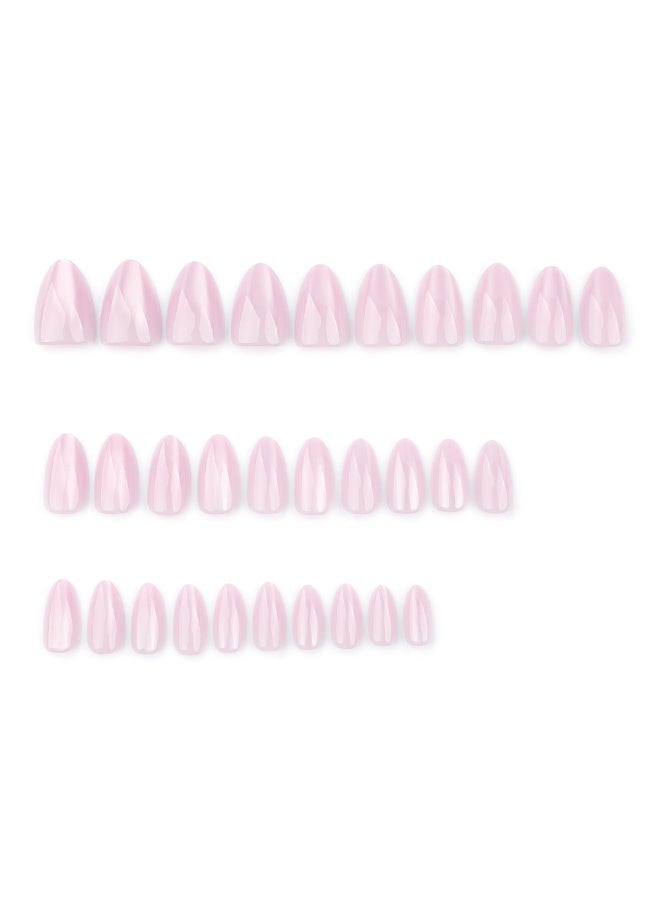 Remy Belle 30 Pcs Press on Nails includes Glue, Nail File, Cuticle Pusher - Image 2