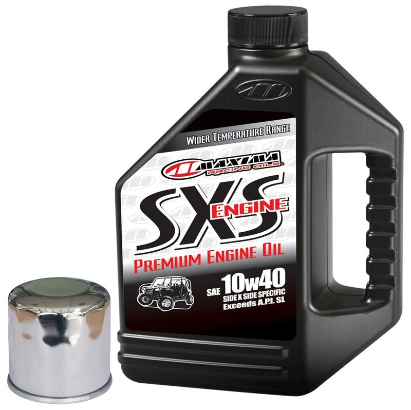 MaximaHiflofiltro SXSPEOCK012 Premium Side x Side Engine Oil Change Kit for Kawasaki Teryx 4x4/750/800, 1 Gallon - Image 4