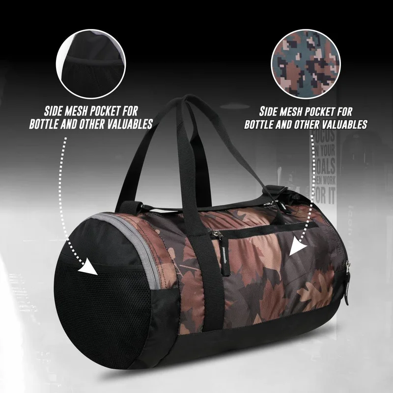 Nivia  Nivia Jungle Round Bag - Brown  | Best Price UAE
