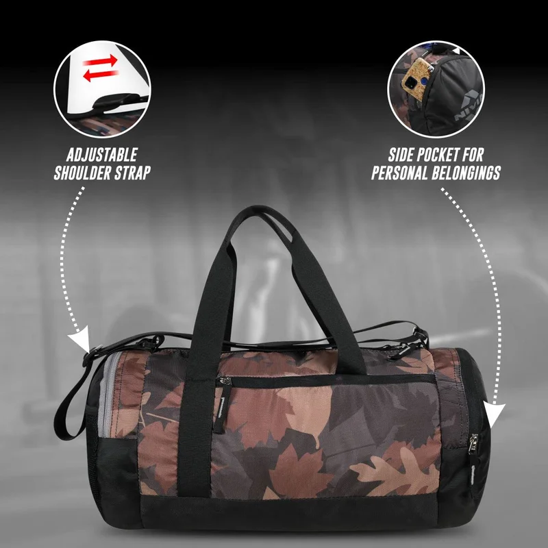 Nivia  Nivia Jungle Round Bag - Brown  | Best Price UAE