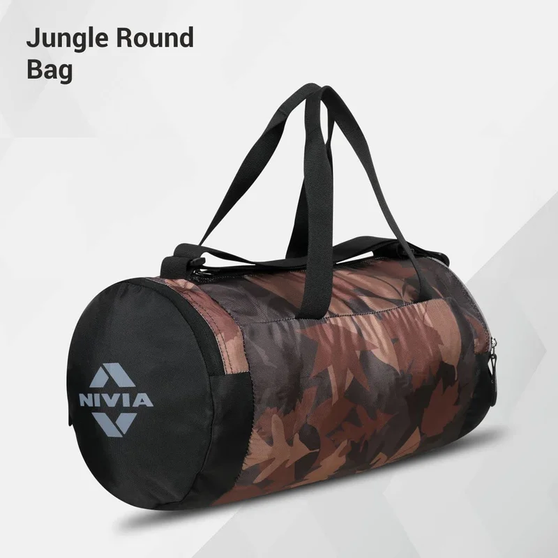 Nivia  Nivia Jungle Round Bag - Brown  | Best Price UAE