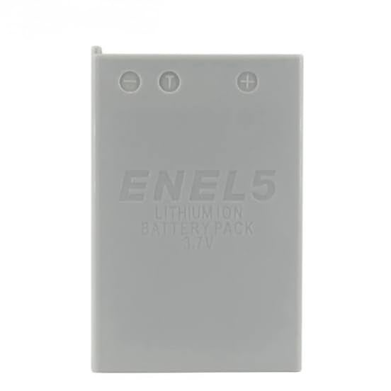 SKPM Rechargeable Camera Battery Compitable for Nikon EN-EL5 Battery (3.7V 1100mAh) Camera for COOLPIX P530 COOLPIX P520 COOLPIX P510 COOLPIX P500 COOLPIX P100 COOLPIX P90 COOLPIX P6000 - Image 1