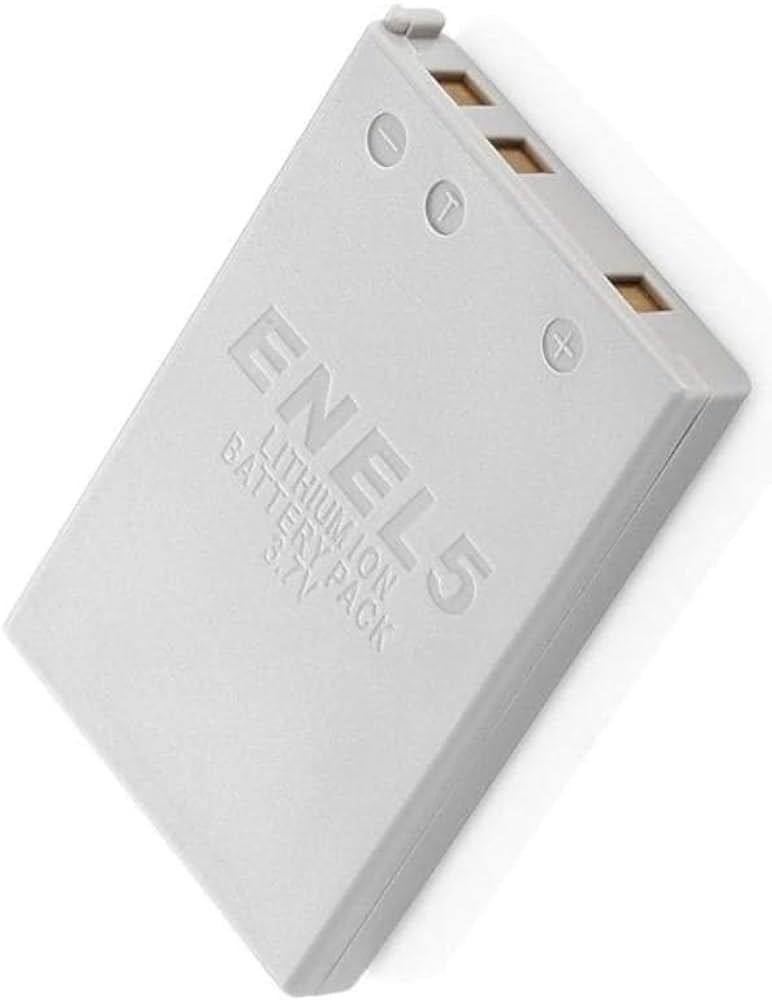 SKPM Rechargeable Camera Battery Compitable for Nikon EN-EL5 Battery (3.7V 1100mAh) Camera for COOLPIX P530 COOLPIX P520 COOLPIX P510 COOLPIX P500 COOLPIX P100 COOLPIX P90 COOLPIX P6000 - Image 2
