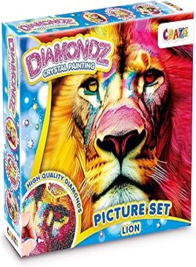 DIAMOND PAINTING - ADULT SET LION
