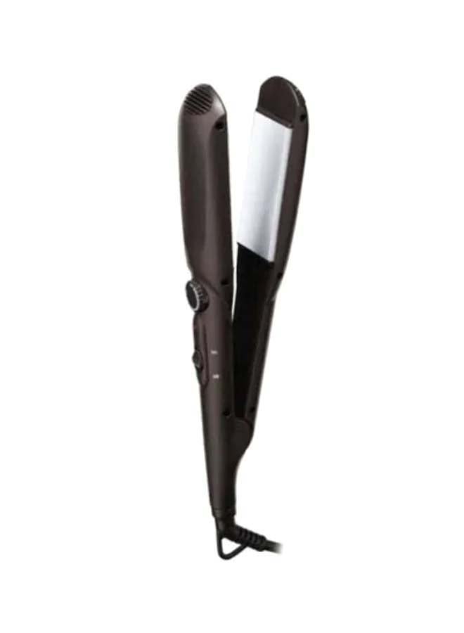 BRAUN Hair Straightener With Wide Plates Black/White - Image 1