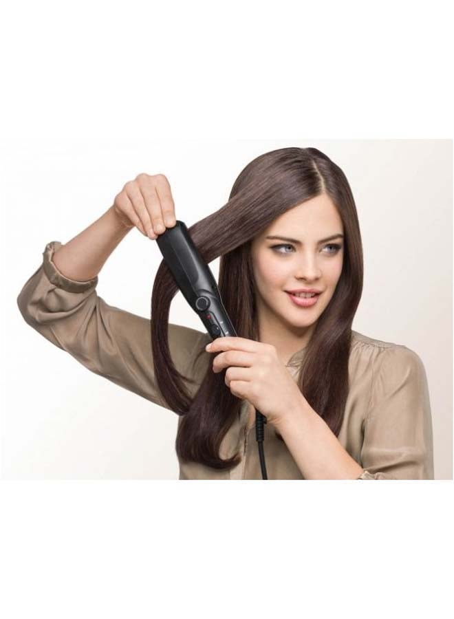 BRAUN Hair Straightener With Wide Plates Black/White - Image 2