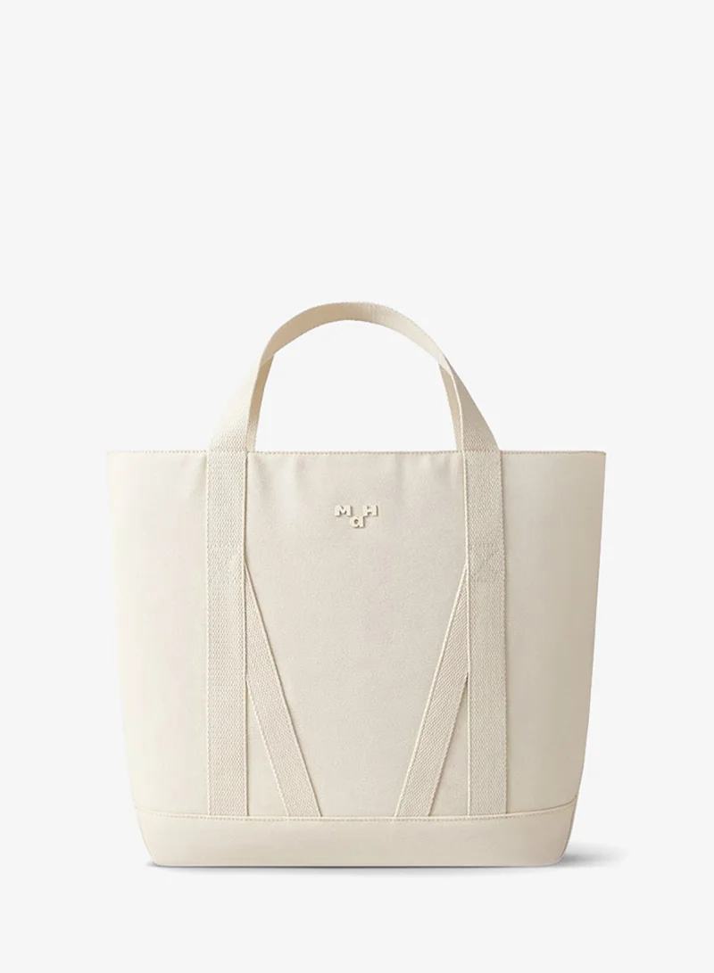 MAH MaH Recycle Cotton Young Hull Tote White