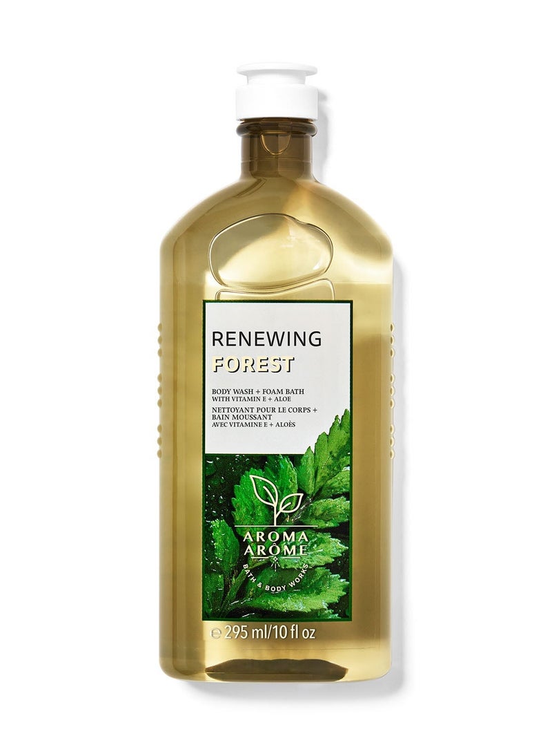 Bath & Body Works Renewing Forest Body Wash and Foam Bath
