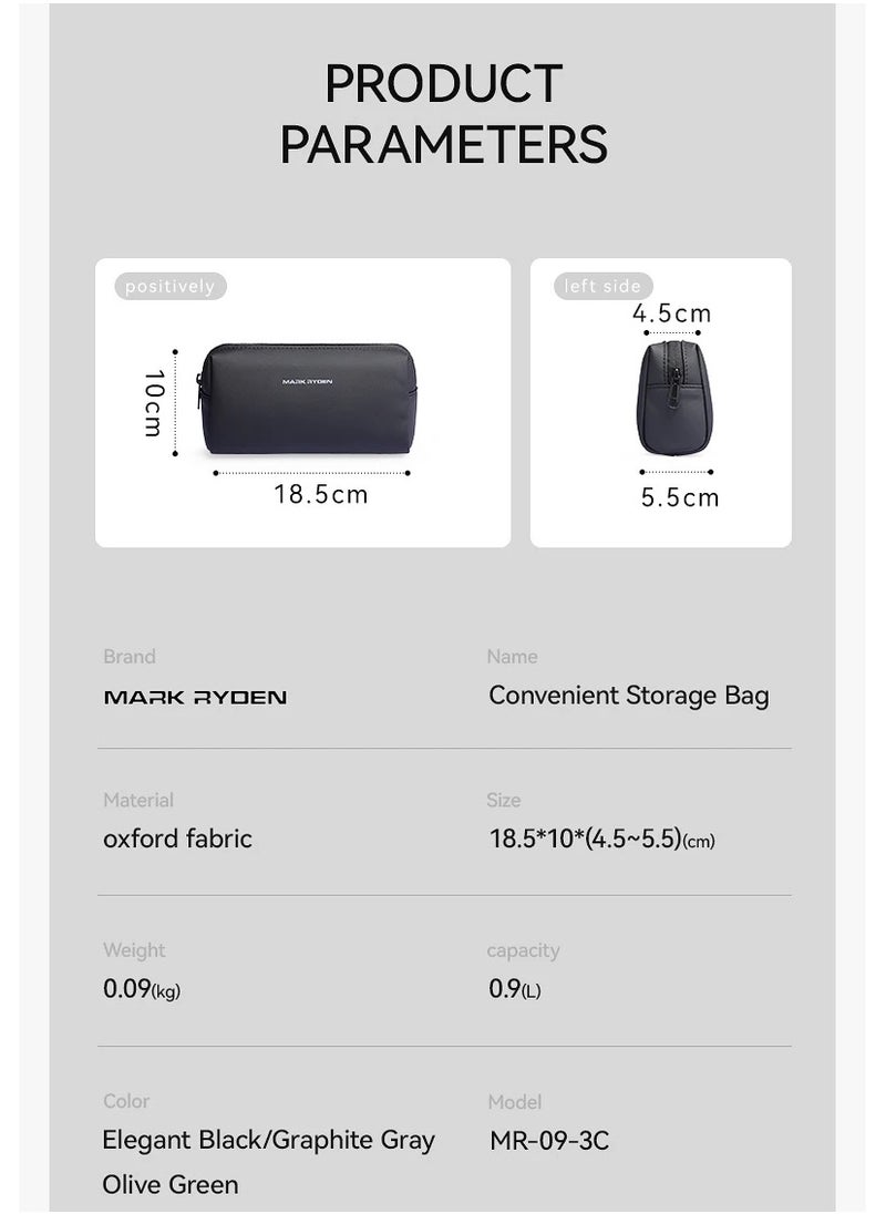 MARK RYDEN - MARK RYDEN MR09 Large Capacity Fitness, Travel,Organizer Portable Storage Waterproof Clutch Bag - Image 1