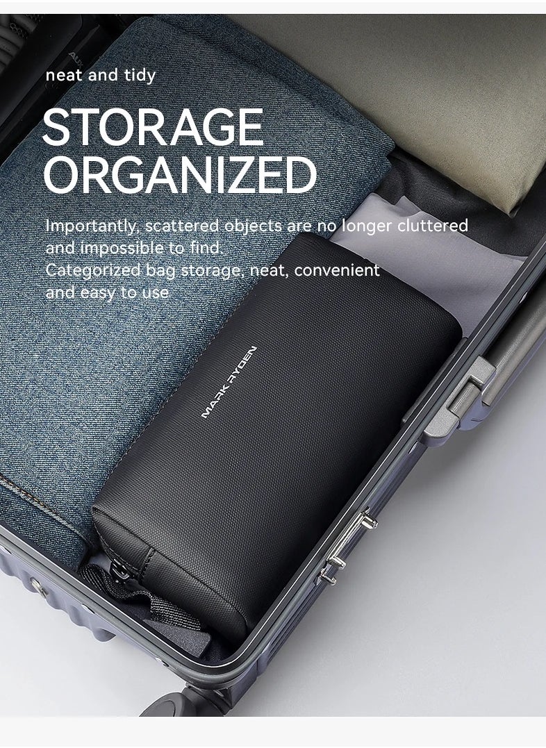 MARK RYDEN - MARK RYDEN MR09 Large Capacity Fitness, Travel,Organizer Portable Storage Waterproof Clutch Bag - Image 1