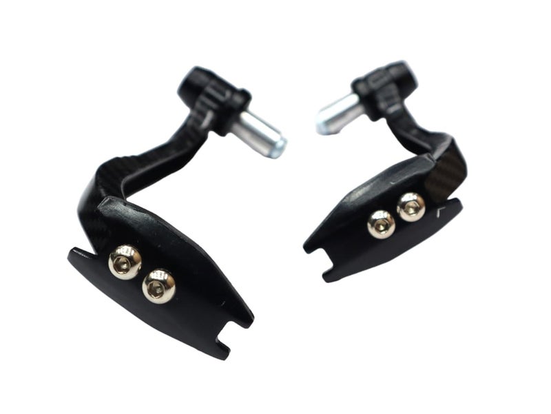ERODIAN Cobra Carbon Lever Guards for Universal Bikes - Black Color - Image 4