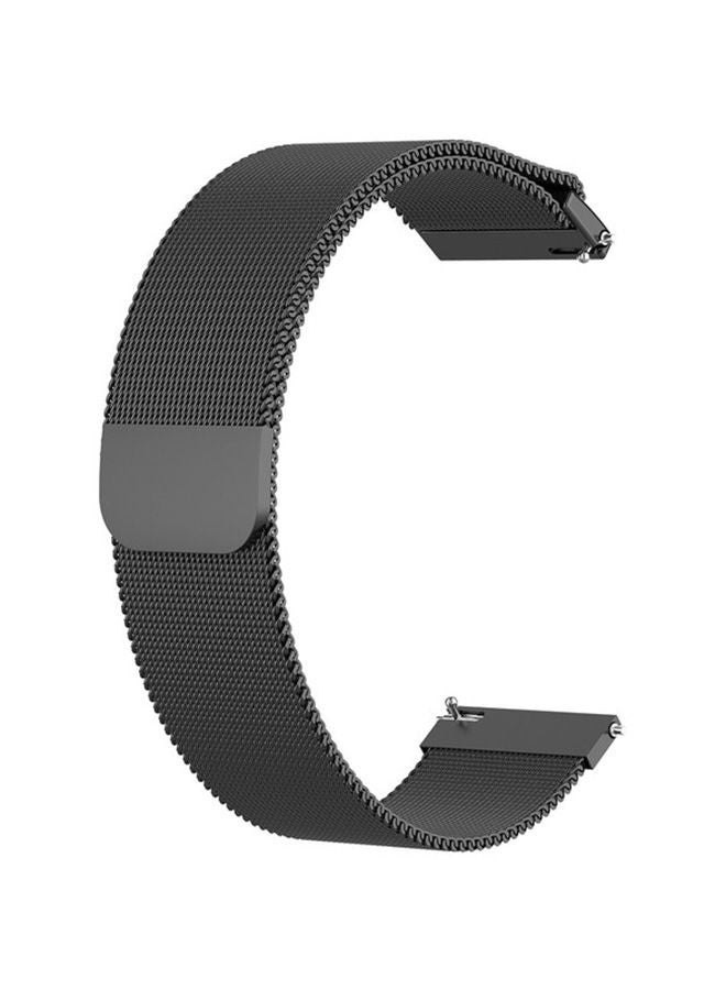 NIBEMINENT Replacement Milanese Band For Smartwatch Black - Image 1