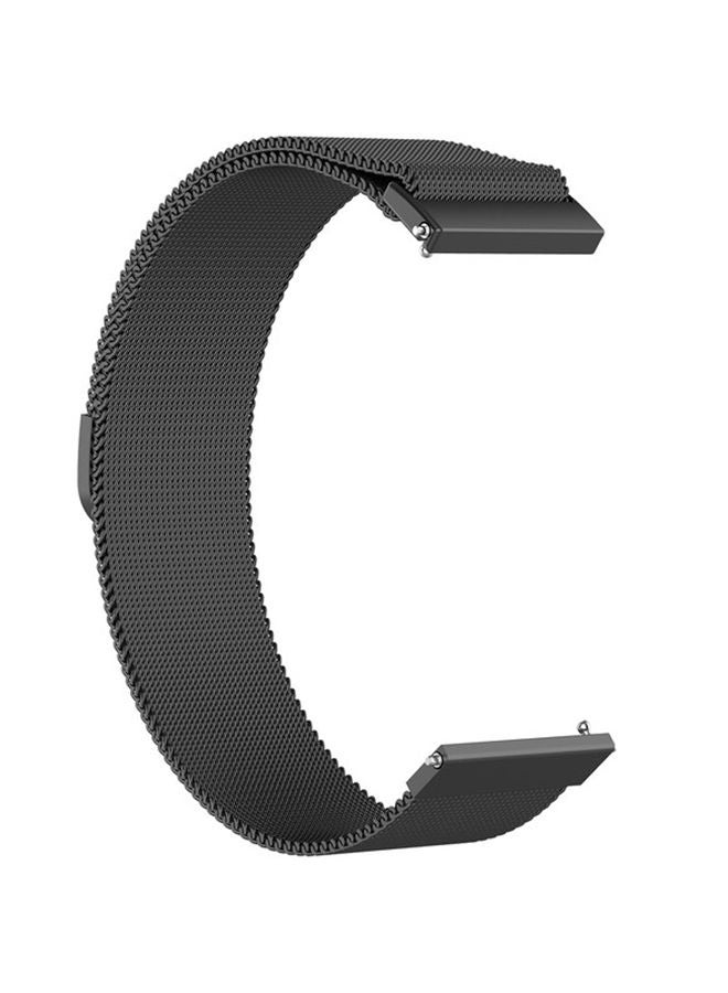 NIBEMINENT Replacement Milanese Band For Smartwatch Black - Image 2