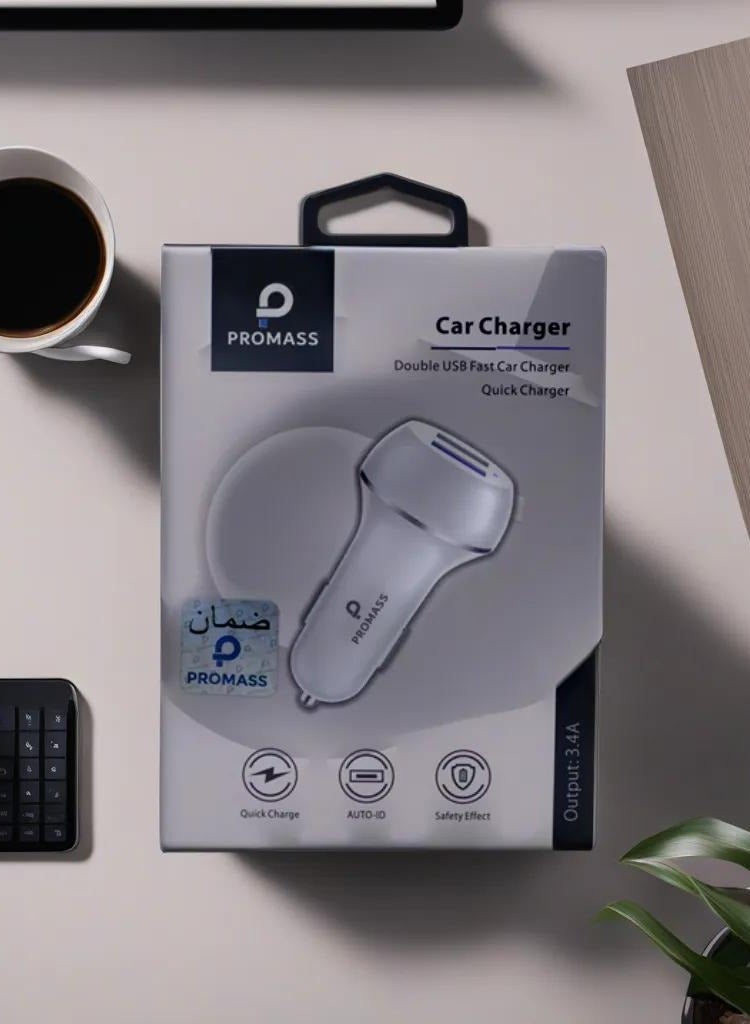 PROMASS Unleash Your Drive with our High Speed Car Charger for Seamless Connectivity and Endless Journeys - Image 1