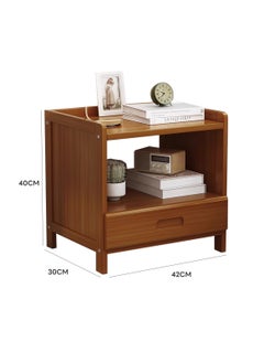 Sharpdo Home Modern Simple Bedside Table with Drawer Storage Cabinet 42*30*40CM  - Image 4