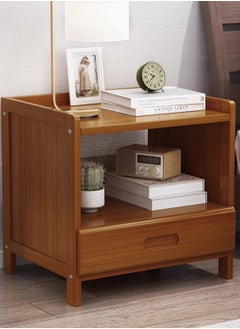 Sharpdo Home Modern Simple Bedside Table with Drawer Storage Cabinet 42*30*40CM  - Image 3