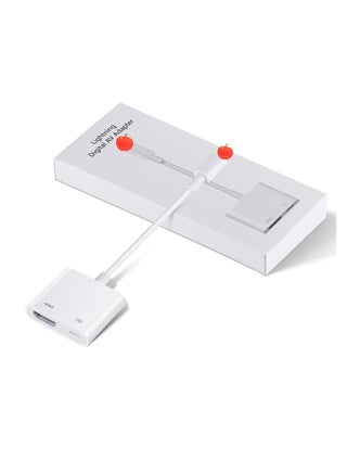 It Is Suitable For Apple 14 Mobile Phone To TV Projection Screen Converter Lightning To HDMI HD Screen Cable - pzsku/Z3A63D95C9345B5FD3ABEZ/45/_/1709884540/3760bd0f-3e8b-4f99-b30e-867bbddce2c0